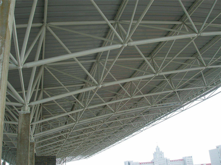 松江学院体育场网架工程