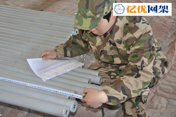 松江网架杆件复核