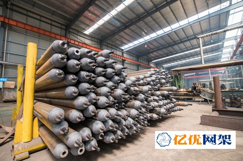 松江网架抛丸车间