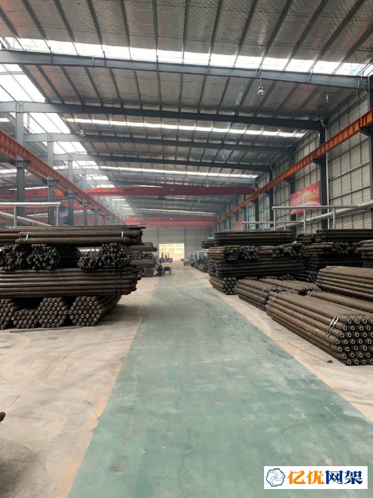 松江网架配件加工车间